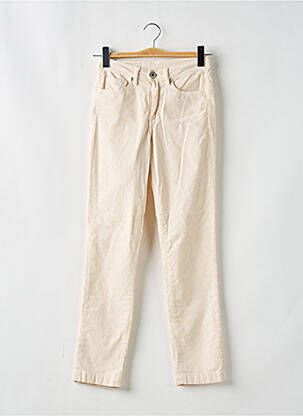 Pantalon slim beige DENIM STUDIO femme