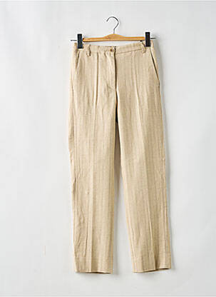 Pantalon droit beige HARTFORD femme