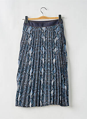 Jupe mi-longue bleu LIU JO femme