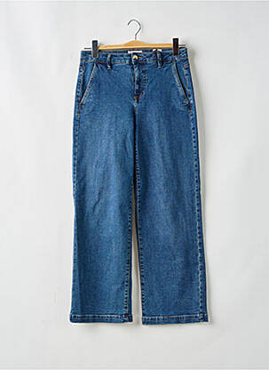 Jeans coupe large bleu HAPPY femme