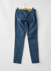 Pantalon chino bleu HAPPY pour femme seconde vue