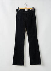 Pantalon flare noir HAPPY pour femme seconde vue