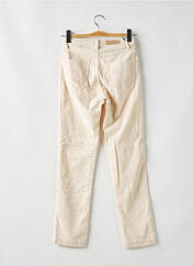 Pantalon slim beige DENIM STUDIO pour femme seconde vue