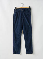 Pantalon slim bleu DENIM STUDIO pour femme seconde vue