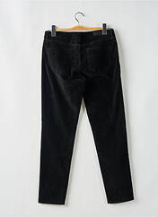 Pantalon slim noir DENIM STUDIO pour femme seconde vue