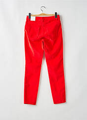 Pantalon slim rouge OUI pour femme seconde vue