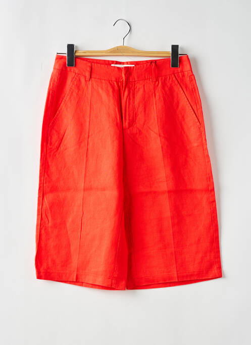 Bermuda rouge OUI pour femme