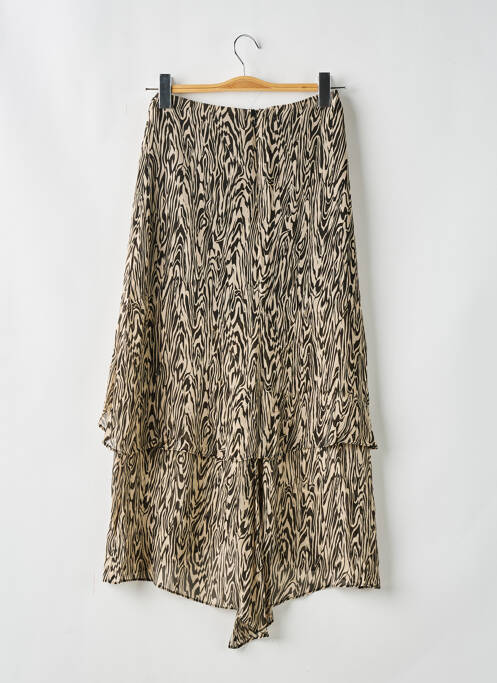 Jupe longue beige BERENICE pour femme