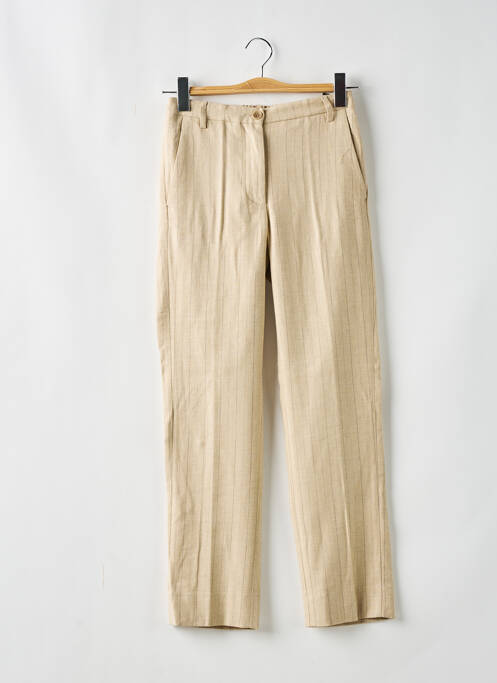Pantalon droit beige HARTFORD pour femme