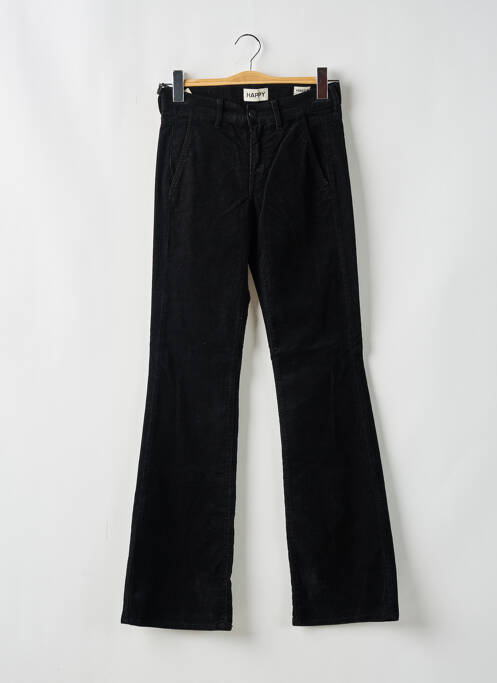 Pantalon flare noir HAPPY pour femme
