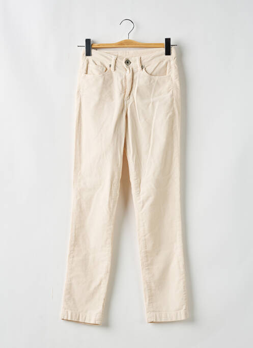 Pantalon slim beige DENIM STUDIO pour femme