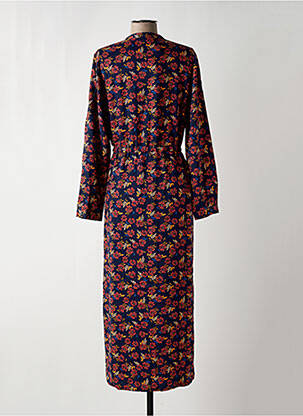 Robe longue manches longues manches longues bleu NICE THINGS femme