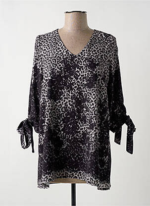 Tunique manches longues gris FRACOMINA femme