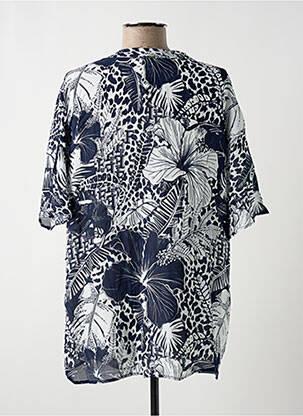 Tunique manches courtes bleu FRACOMINA femme