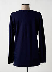 Gilet manches longues bleu NICE THINGS pour femme seconde vue