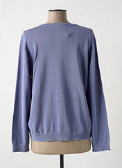 Gilet manches longues bleu NICE THINGS pour femme seconde vue