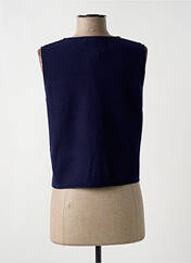 Gilet sans manche bleu NICE THINGS pour femme seconde vue
