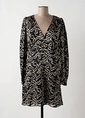 Robe courte noir BERENICE pour femme seconde vue