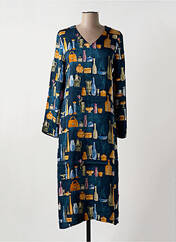 Robe mi-longue bleu NICE THINGS pour femme seconde vue