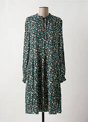 Robe mi-longue bleu OUI pour femme seconde vue