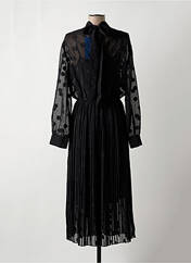 Robe mi-longue noir SAMSOE & SAMSOE pour femme seconde vue