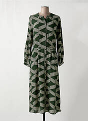 Robe mi-longue vert HARTFORD pour femme seconde vue