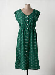 Robe mi-longue vert NICE THINGS pour femme seconde vue