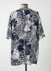 Tunique manches courtes bleu FRACOMINA pour femme seconde vue