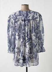 Tunique manches longues bleu FRACOMINA pour femme seconde vue