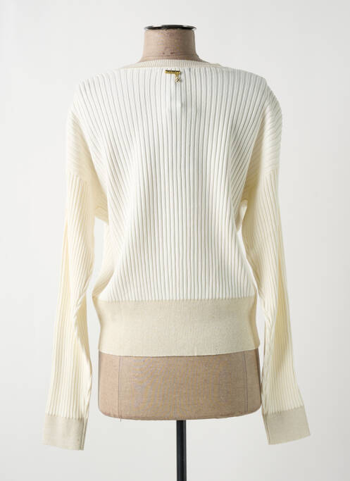 Gilet manches longues beige GAUDI pour femme