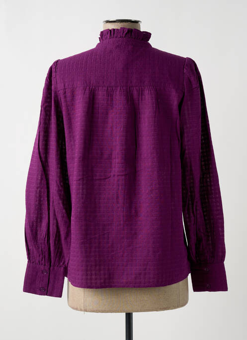 Chemisier violet JOLIE JOLIE PAR PETITE MENDIGOTE pour femme