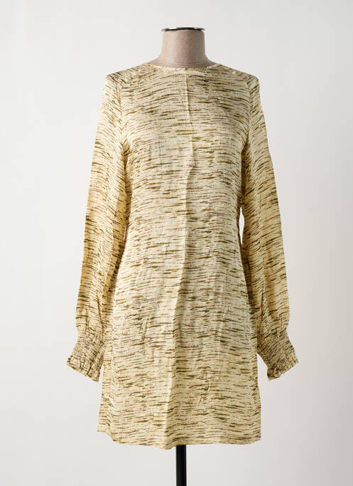 Robe courte beige SAMSOE & SAMSOE pour femme