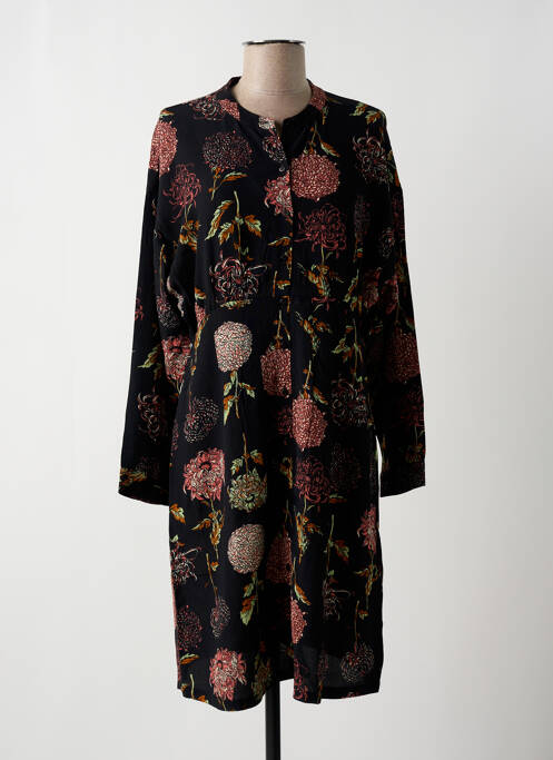 Robe mi-longue noir NICE THINGS pour femme