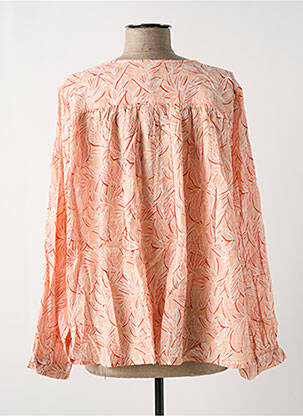 Blouse imprimé fantaisie manches longues rose DES PETITS HAUTS femme