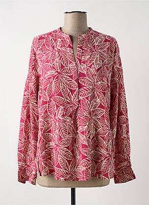 Blouse imprimé fantaisie manches longues violet HARTFORD femme
