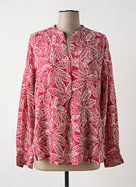 Blouse imprimé fantaisie manches longues violet HARTFORD femme