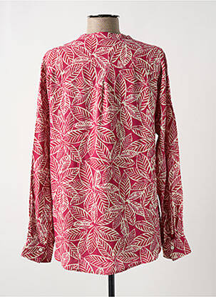 Blouse imprimé fantaisie manches longues violet HARTFORD femme