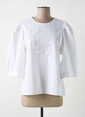 Blouse blanc SAMSOE & SAMSOE pour femme seconde vue