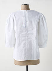 Blouse blanc SAMSOE & SAMSOE pour femme seconde vue