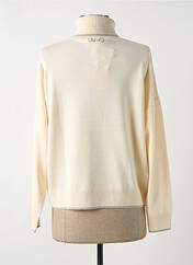 Pull col roulé beige LIU  JO pour femme seconde vue