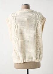 Pull beige OUI pour femme seconde vue