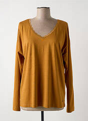 Pull jaune C'EST BEAU LA VIE pour femme seconde vue