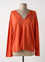 Top orange DES PETITS HAUTS pour femme seconde vue