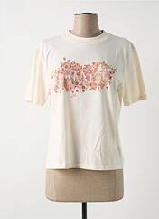 T-shirt beige BERENICE pour femme seconde vue