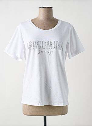 T-shirt blanc FRACOMINA pour femme