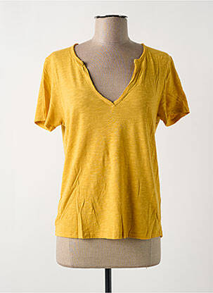 T-shirt jaune BERENICE pour femme