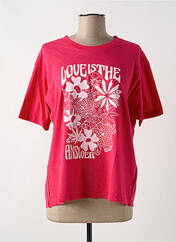 T-shirt rose BERENICE pour femme seconde vue