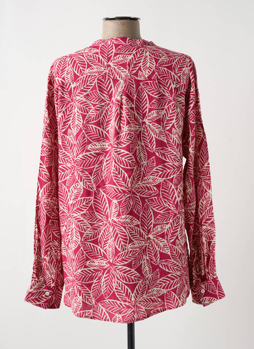 Blouse imprimé fantaisie manches longues violet HARTFORD femme