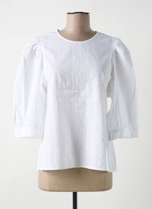 Blouse blanc SAMSOE & SAMSOE pour femme