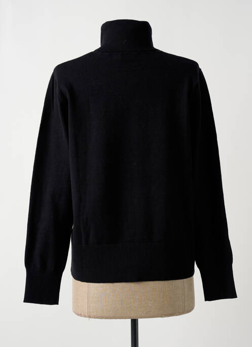 Pull col roulé noir NICE THINGS pour femme